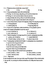 50 Câu trắc nghiệm Giáo dục công dân 12 - Bài 1 Pháp luật và đời sống luyện thi quốc gia (Có đáp án)